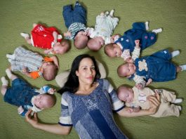 The Most Babies Delivered at a Single Birth to Survive